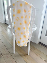 Soft unisex Hey Y’all Swaddle Blanket by Little Hometown, featuring colorful, cozy fabric perfect for swaddling infants.