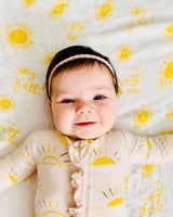 Unisex Hey Y’all Swaddle Blanket by Little Hometown featuring soft fabric and playful design perfect for infants.