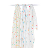 3 Pack Bamboo Swaddles - High in the Sky
