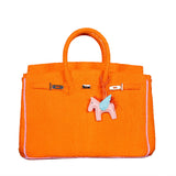 Hampton's "Designer" Inspired Tote Bag - 7 colors !!!: Turquoise/Pink