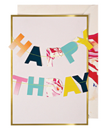 Happy Birthday Banner Card