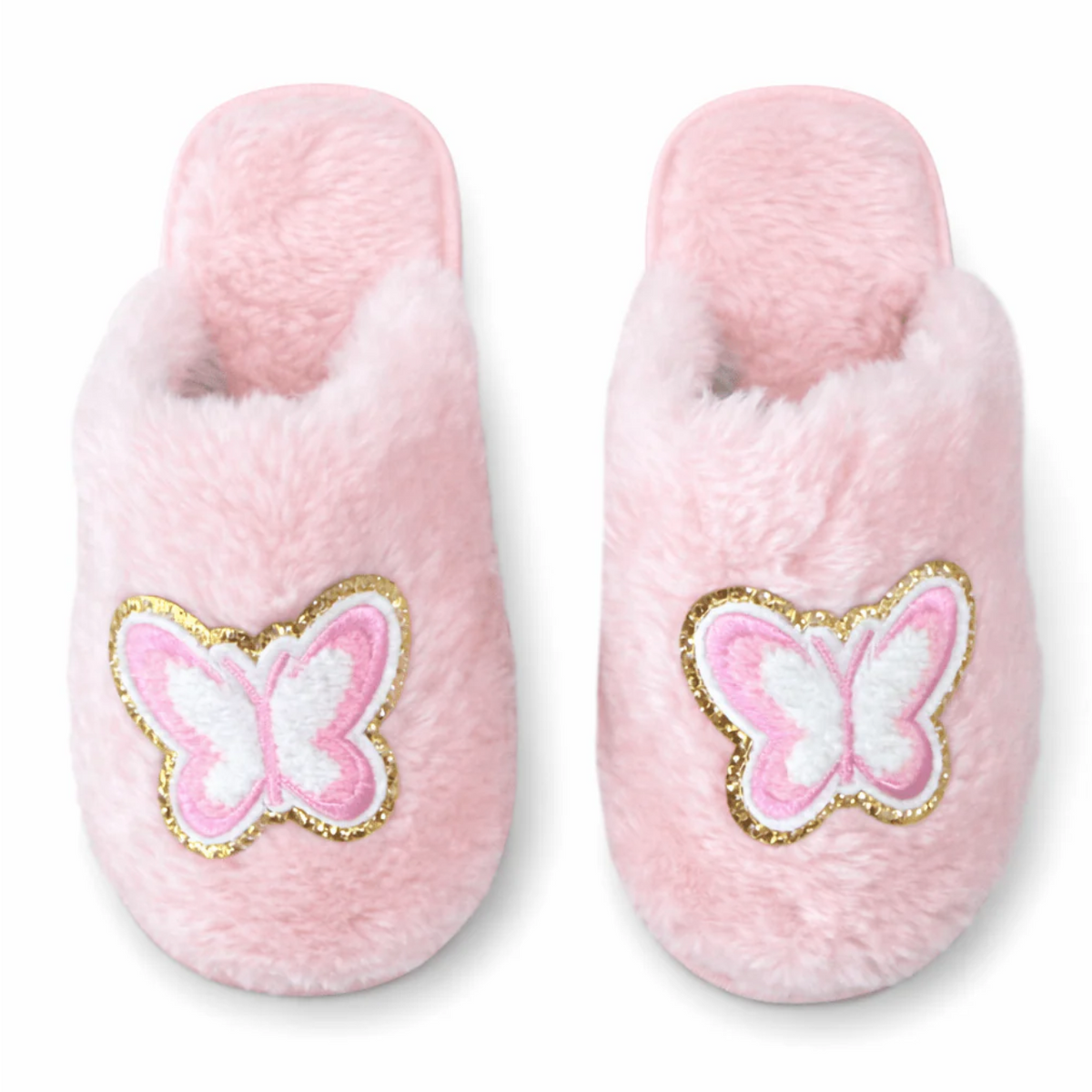 Cali Butterfly Fuzzy Slippers