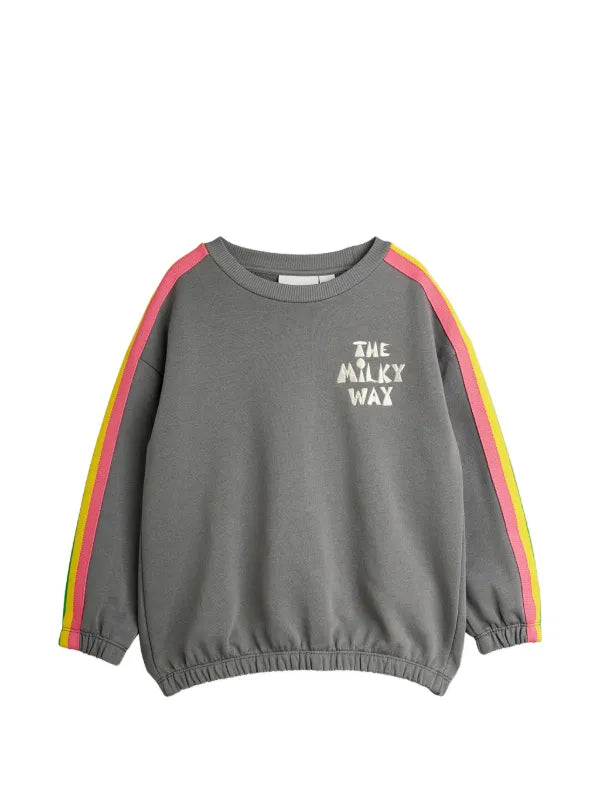 The milky way rainbow panel sweatshirt