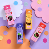 Natural Kids Lip Gloss Wands - Multiple Flavours available: Birthday Cake - Shimmery Cream Coloured