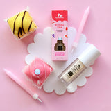 Natural Kids Lip Gloss Wands - Multiple Flavours available: Strawberry Cupcake - Pink