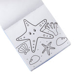 OOLY Carry Along Crayon & Coloring Book Kit featuring sea life illustrations and colorful crayons for kids' creative activities.