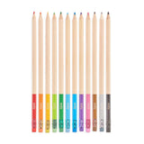 Set of OOLY Un-Mistake-Ables erasable colored pencils displayed with vibrant colors on a white background.