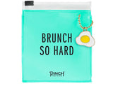 Micro Mini Brunch Kit by Pinch Provisions, featuring compact utensils and essentials for on-the-go brunching, in a small carrying case.