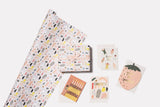 Beautiful Baby greeting card by Red Cap Cards featuring colorful floral illustrations and heartfelt message inside.