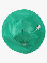 Kids Bright Green Sun Protective Hat: Green / 6-12m