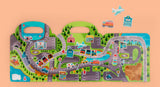 Reusable sticker set featuring city scenes from Stephen Joseph Gifts' Book City collection, ideal for kids' creativity and play.