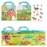 Reusable sticker set featuring city scenes from Stephen Joseph Gifts' Book City, with colorful illustrations for kids.