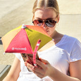 Screen Shade Magnetic Phone Umbrella : Pink/Orange/Yellow