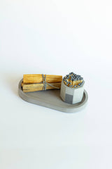 Candle Tray set 3-Piece Palo Santo: Navy