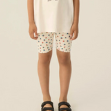 Small Flowers Allover Biker Short