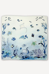 Under the Sea Shawl Blanket: Multi