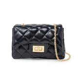 Metallic Classic Mini Purse: Lilac