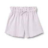 WHEAT Ina Shorts in purple, casual women's shorts with a comfortable fit and stylish design, displayed on a white background.