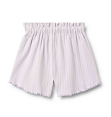 WHEAT Ina Shorts in purple color, casual women’s shorts with a relaxed fit, featuring a soft fabric and comfortable waistband.