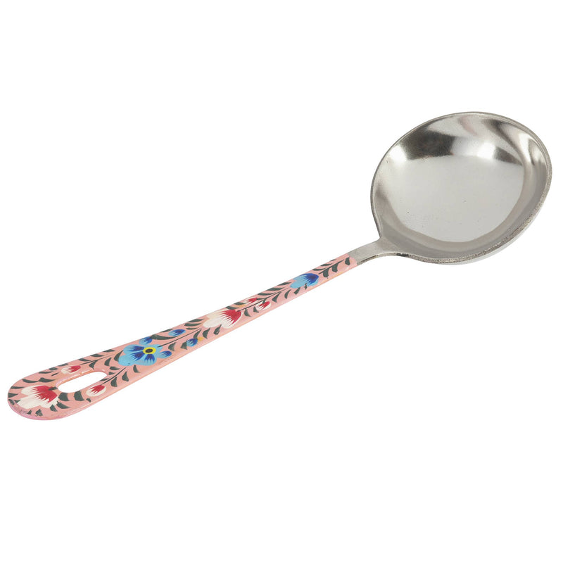 Pink Stainless Steel Ladle Spoon