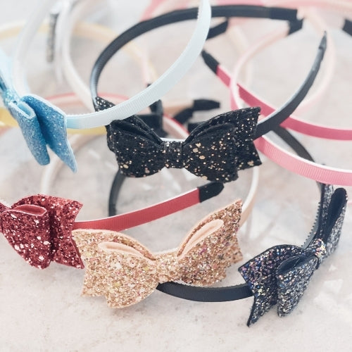 Sparkle Bow Headband