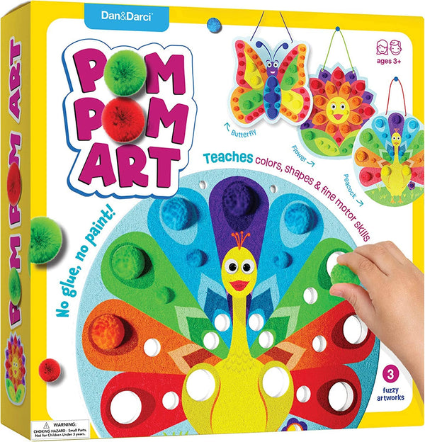 Pom Pom Arts & Crafts Kit for Toddlers