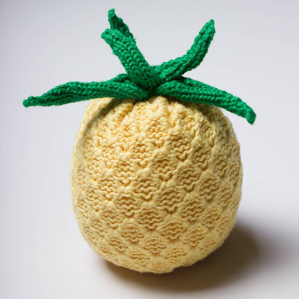 Organic Baby Toy - Pineapple Rattle