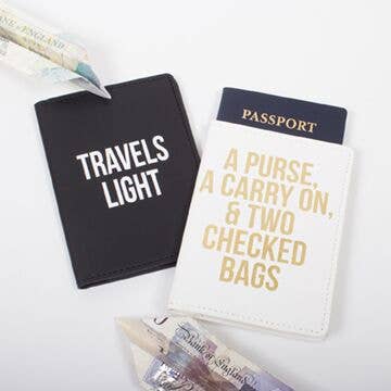 Travels Light & Overpacked Passport Set