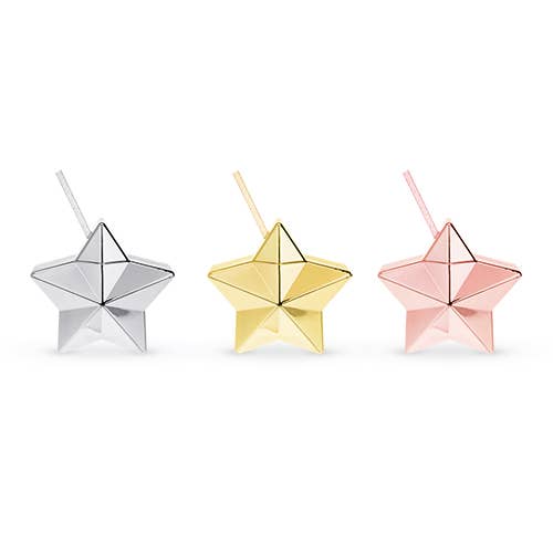 Sparkle Straw Star Drink Tumblers