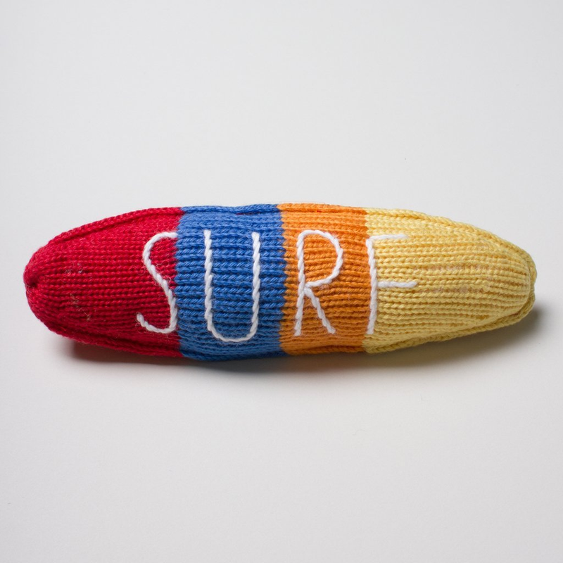 Organic Surfboard Baby Rattle