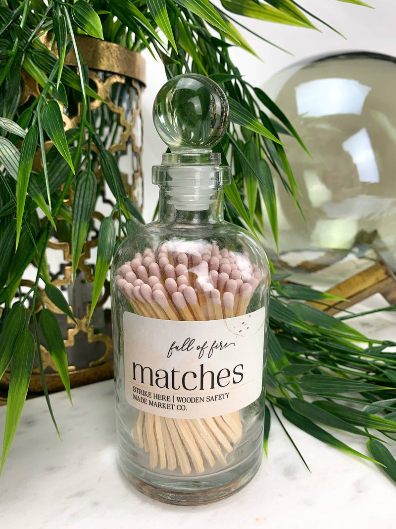 Light Pink Full of Fire Matches