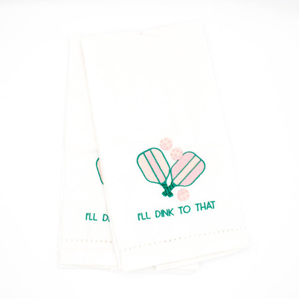Pickleball Embroidered Bar Towel Set