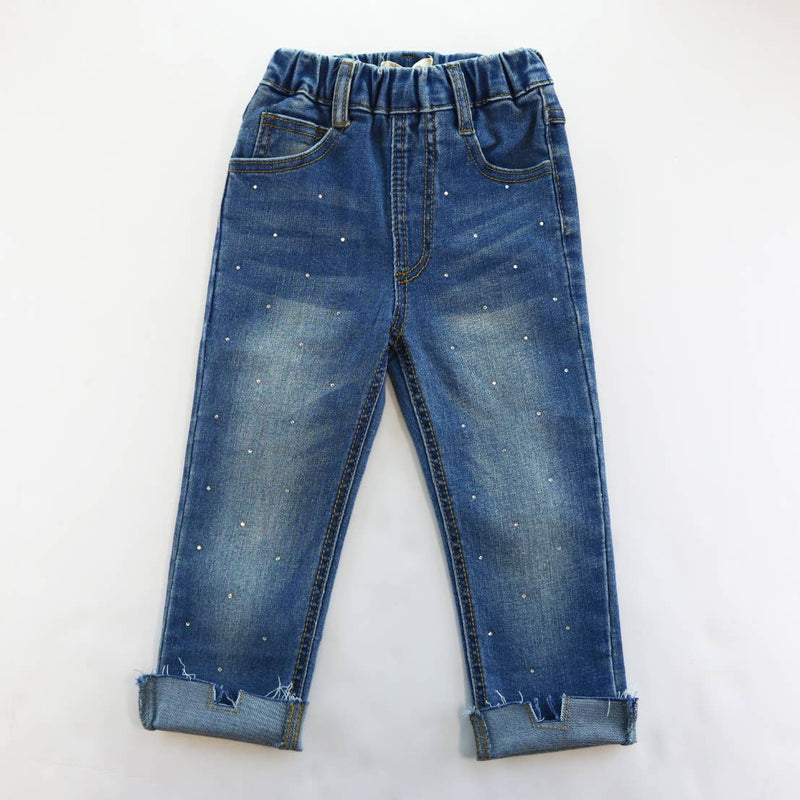 12347 DENIM Allover Rhinestone Jeans