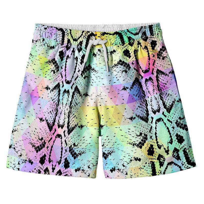 Pastel Snake Boy Shorts