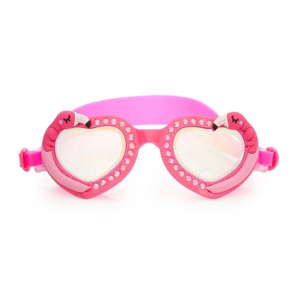 Goggles with Flock Of Fab Flamingo