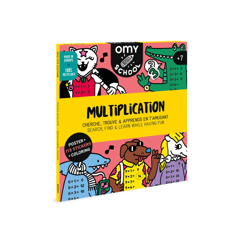 Multiplication poster OMY School