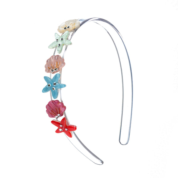 SUM23 - Seashells Pearlized Headband