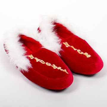 Naughty & Nice Slippers