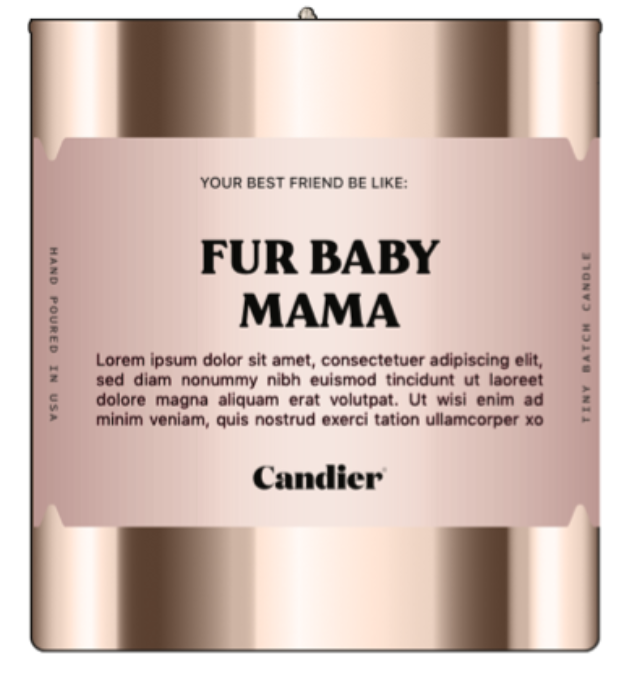 FUR BABY MOM CANDLE