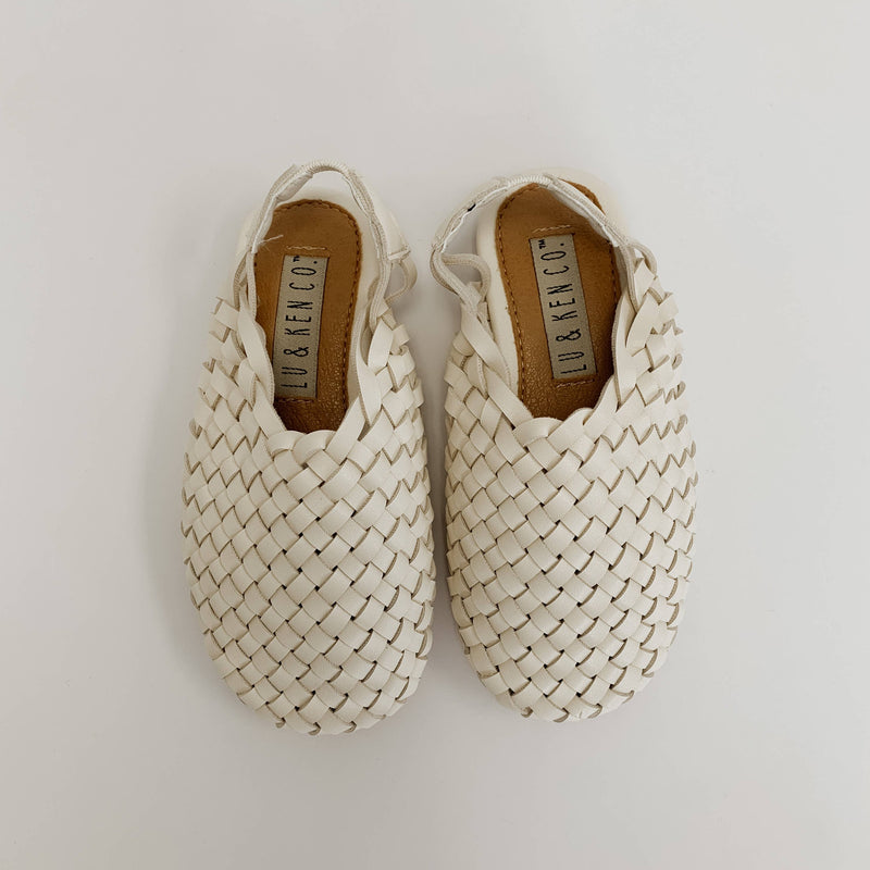 Woven Mules Sandals | Kids Hand Woven Loafer | Mykonos