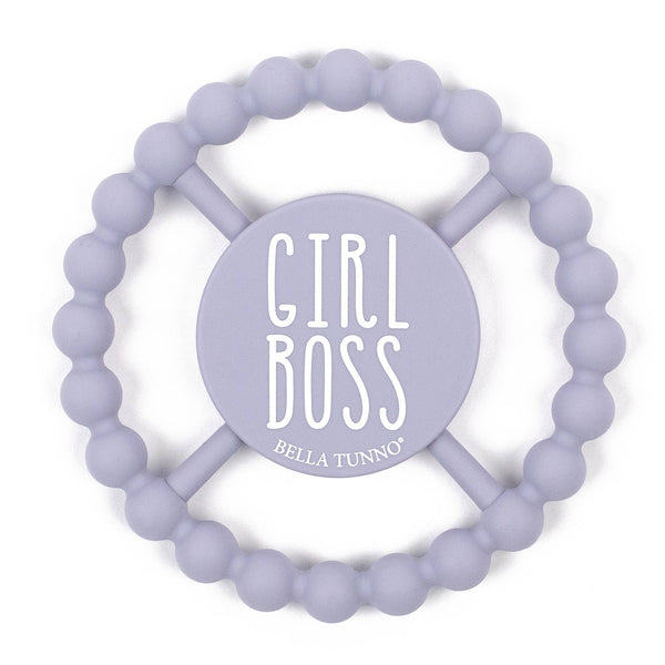 Girl Boss Happy Teether