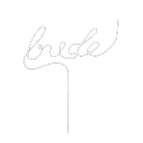 Straw Bride - White