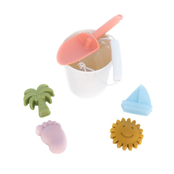 Beach Bucket Toy Play Set - Lucy's Room, Silicone