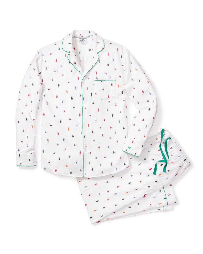 Men's Yuletide Ornaments Pajama Set