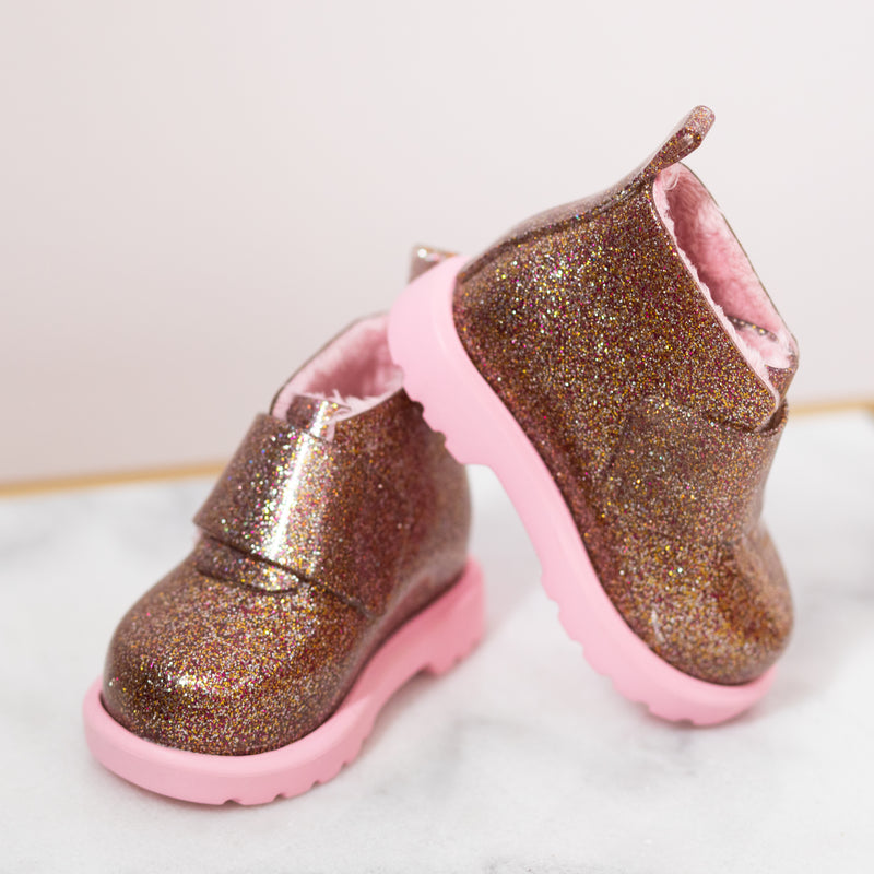 Mini Chelsea Pink Glitter