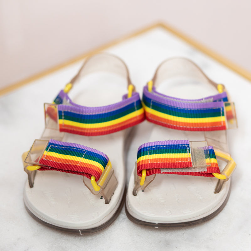 Rainbow Strap Sandal