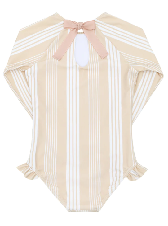 Girls Cafe' Stripe Rashguard