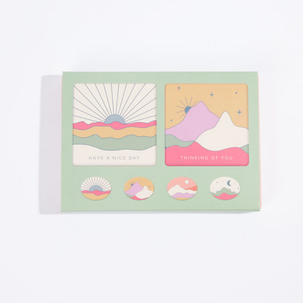 Desert Skies Mini Note Card Set