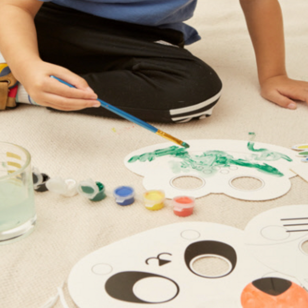 Make, Paint & Play Animal Masks