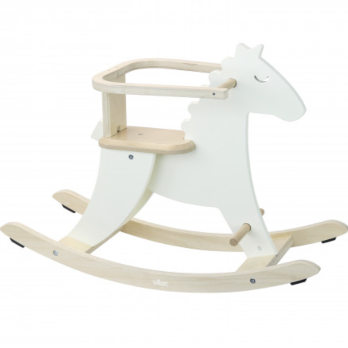 Ivory White Rocking Horse